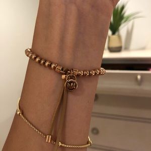 Michael Kors rose gold bracelet